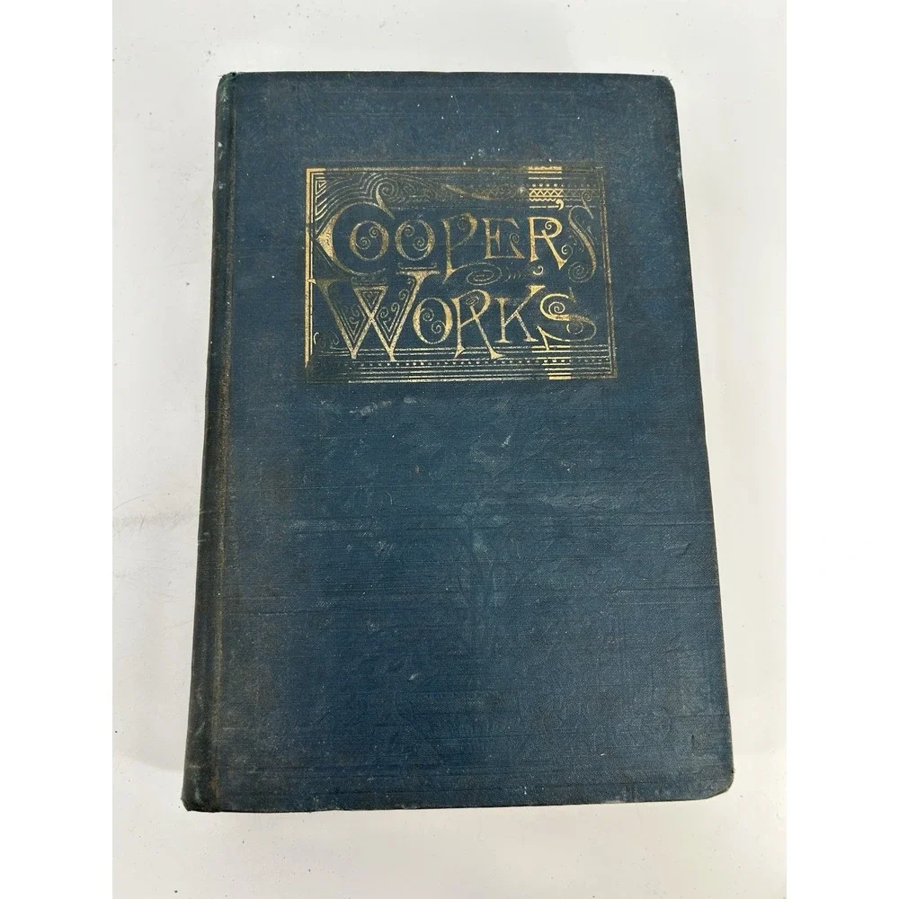 Works of James Fenimore Cooper Hardcover Book Volumes 5 7 8 9 & 10 Coopers Works